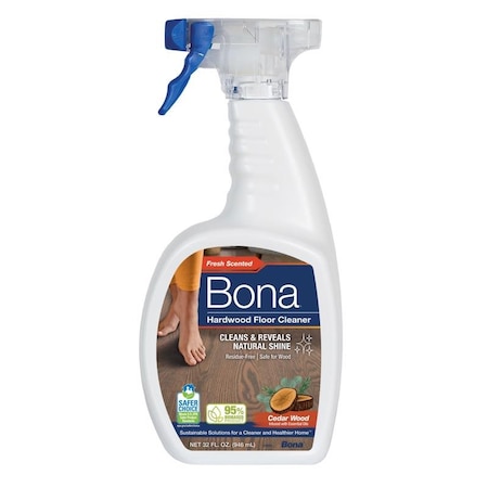 Bona Bona Cedarwood Scent Hardwood Floor Cleaner Liquid 32 oz WM700051223